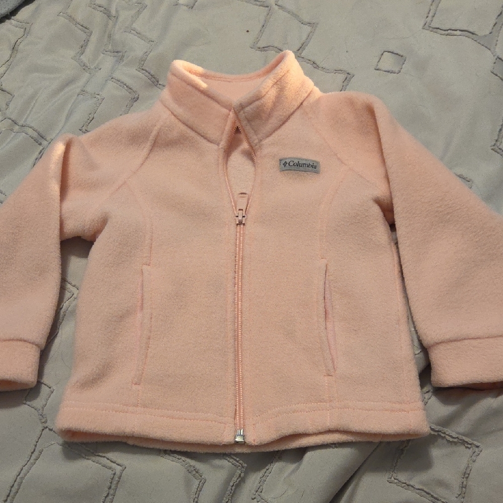 Columbia Light Pink Fleece Jacket